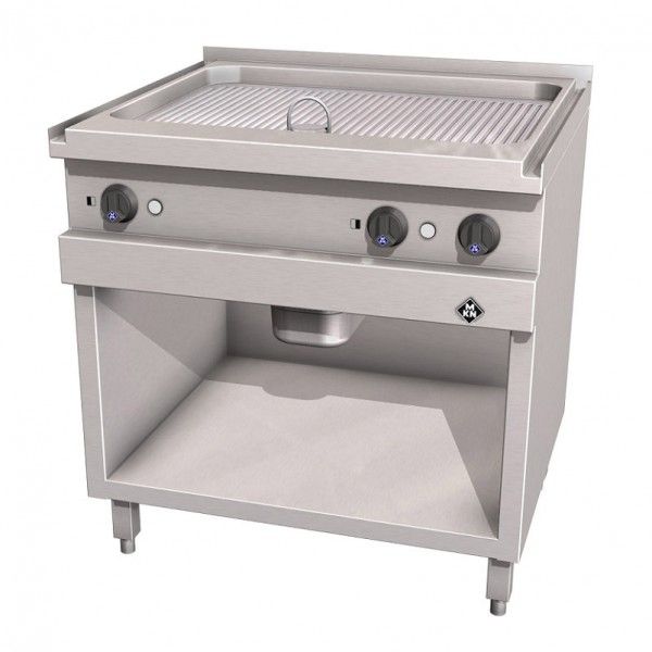MKN Elektro-Griddleplatte 2 SUPRA CNS geriffelt - Optima 700
