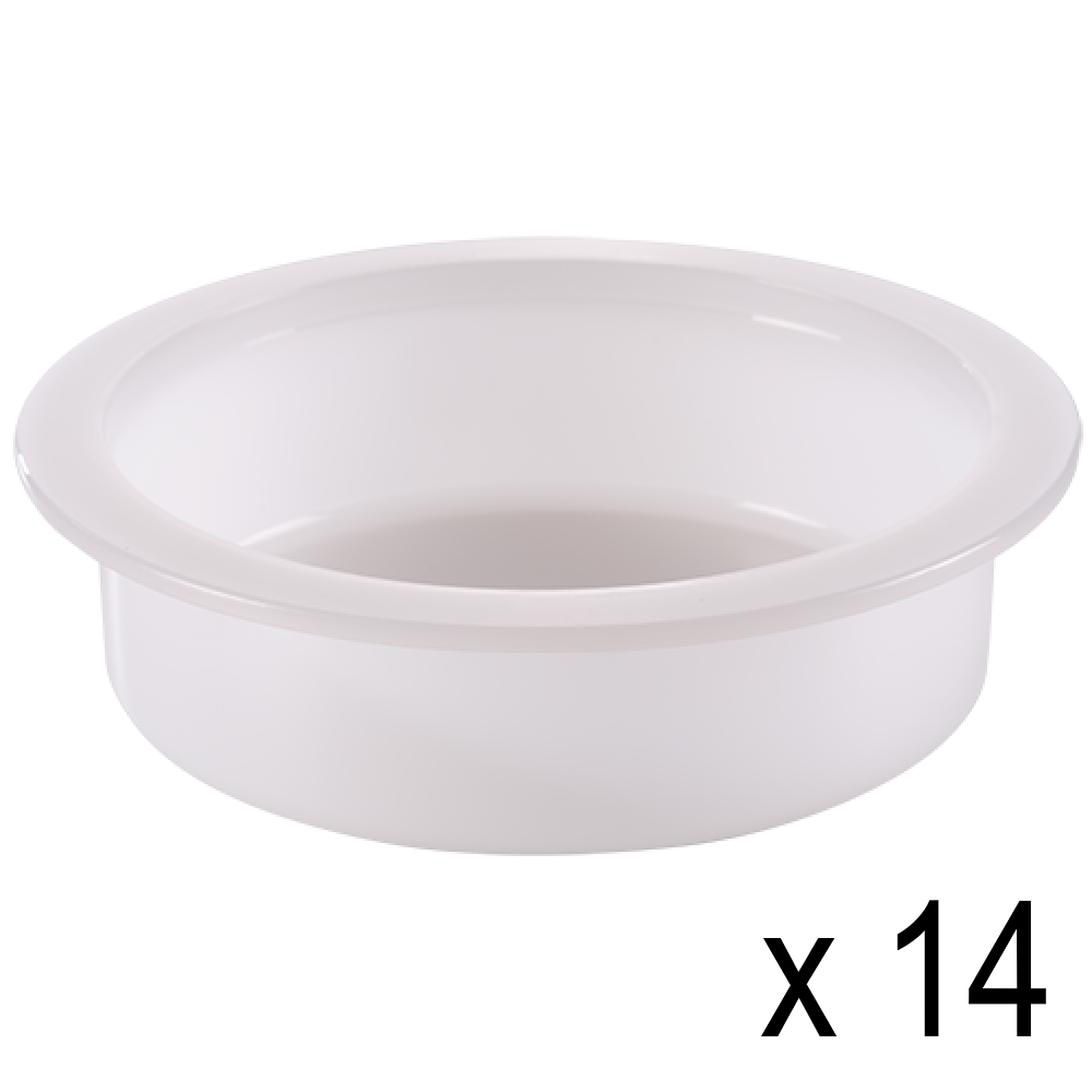 Pacojet Becherdeckel weiss - 14 Stk.