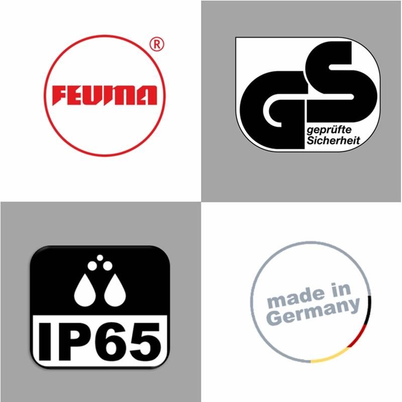 FEUMA Universalküchenmaschine HU 1030-H mit Set-Fleischausstattung mit Untergestell