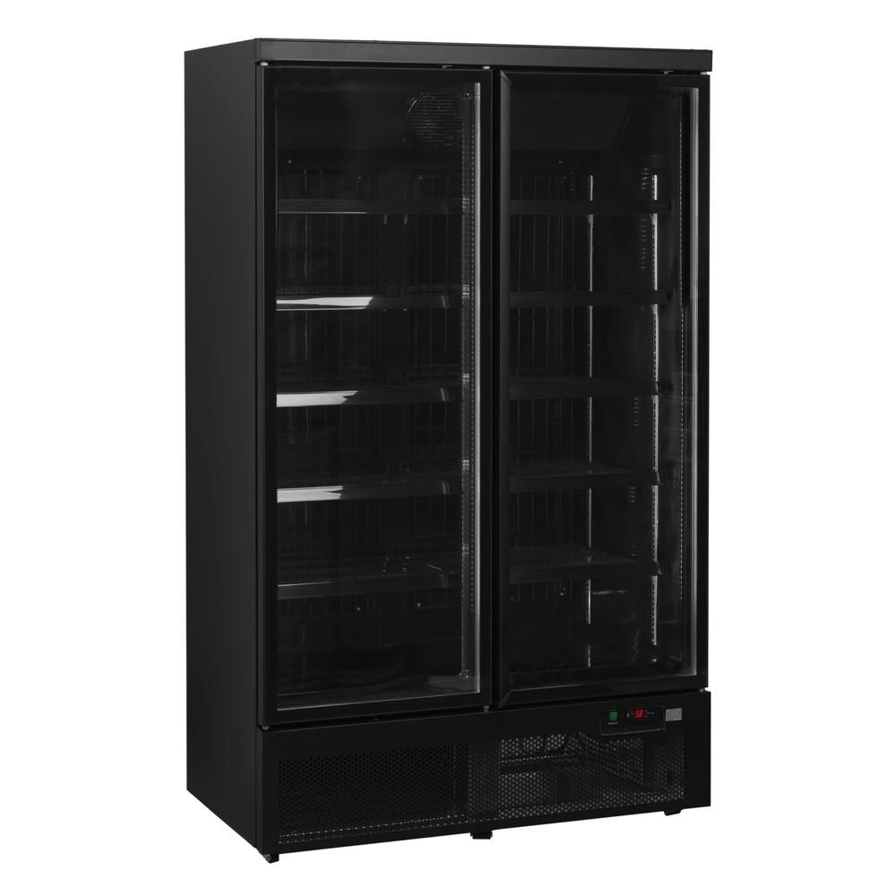 Nordcap Glastürtiefkühlschrank ATOM MAXI 2T-BB