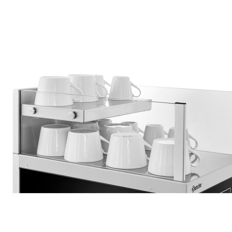 Bartscher Milchkühlschrank-Tassenwärmer Kombi