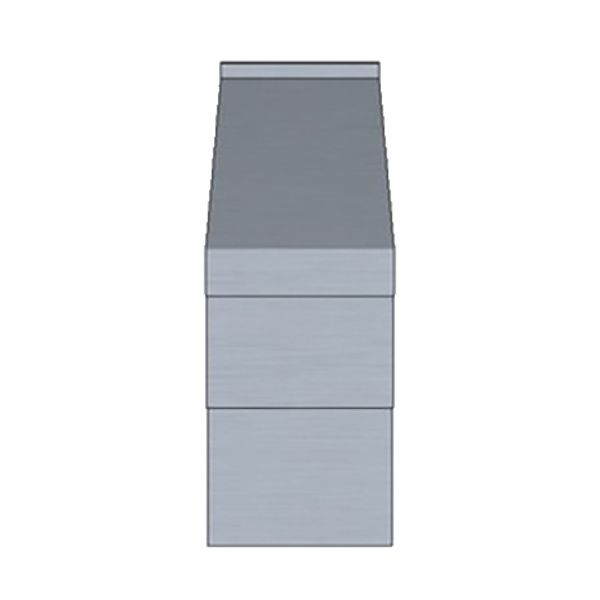 Ascobloc End-/Zwischenbauteil mit Schalterblende - B200