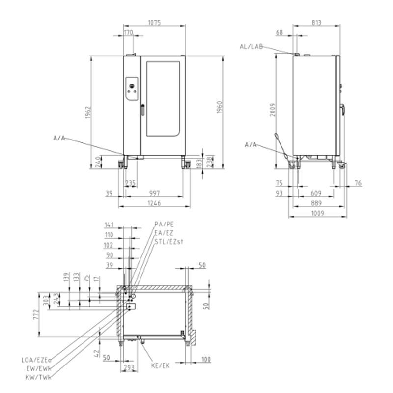 MKN Kombidämpfer FlexiCombi® Classic 20.1 - Gas