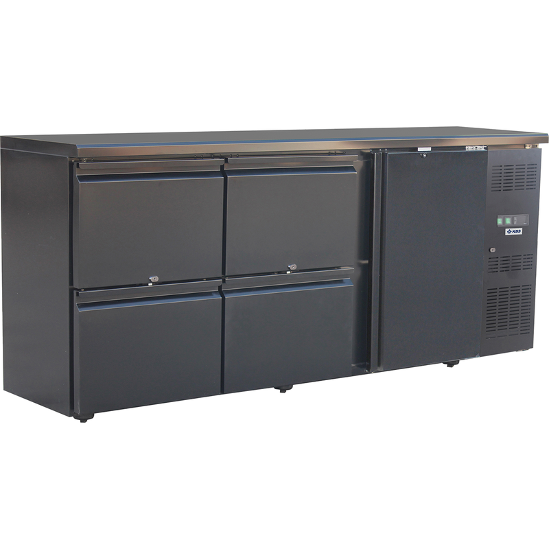 KBS Backbar BB 204 mit vier Schubladen und einer Volltür