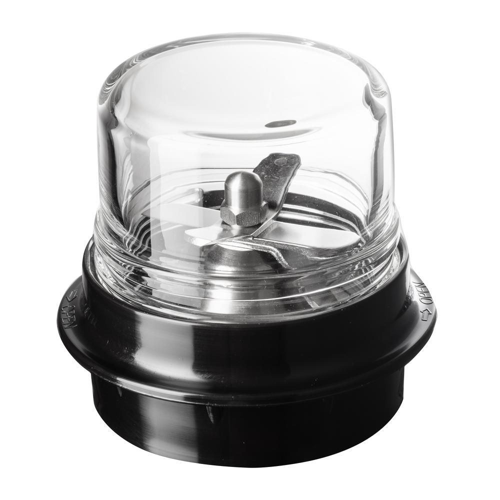 ROTOR Glas Aufsatz 125 ml mit Spezial/Diät/Labor Messer