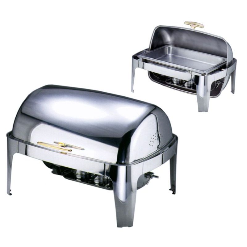 Contacto Chafing Dish Roll-Top - GN 1/1 - 2 Brennbehälter