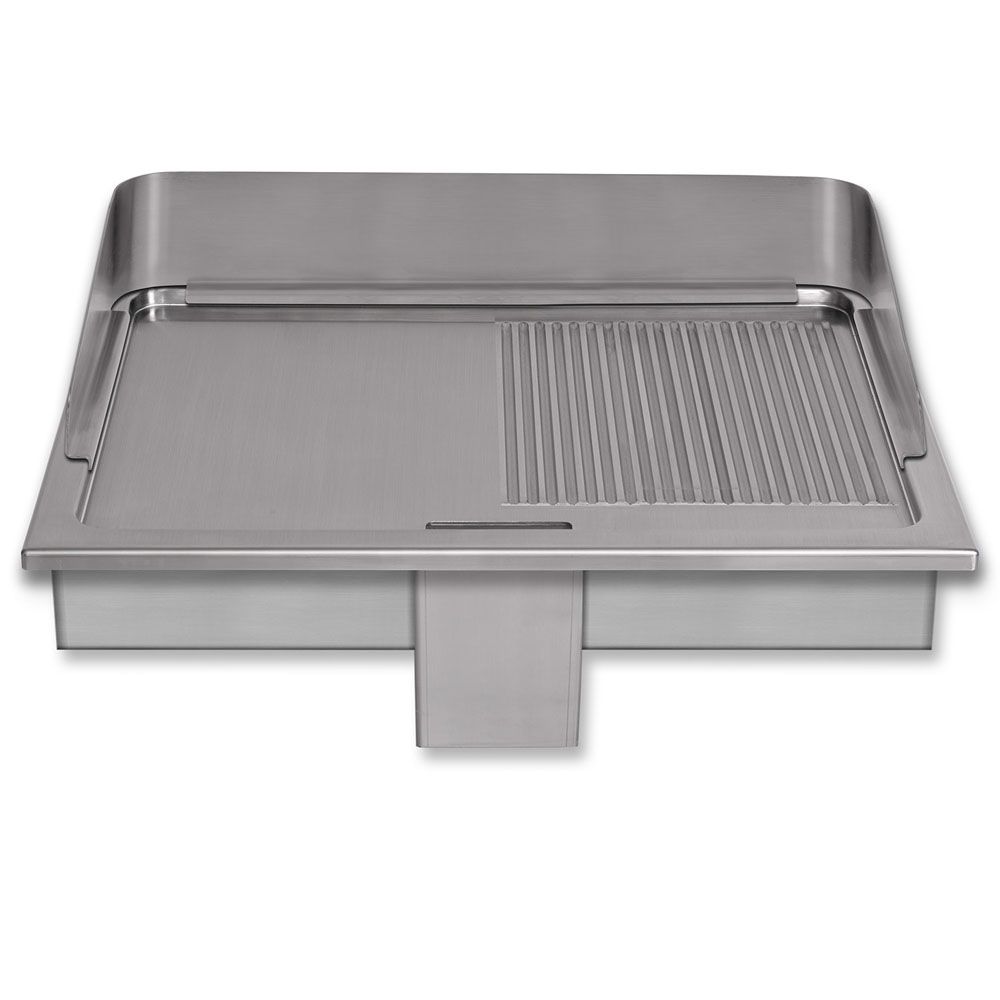 Berner Griddleplatte BGIH80 glatt/gerillt - Induktion
