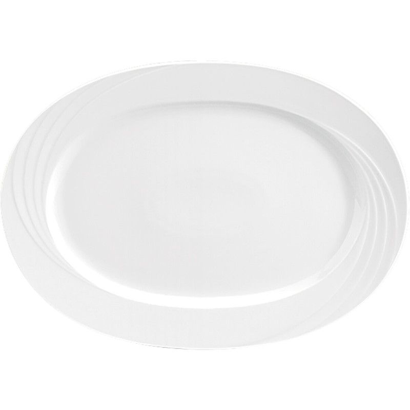 Schönwald Platte oval Fahne Relief 38x27 cm - Serie Donna