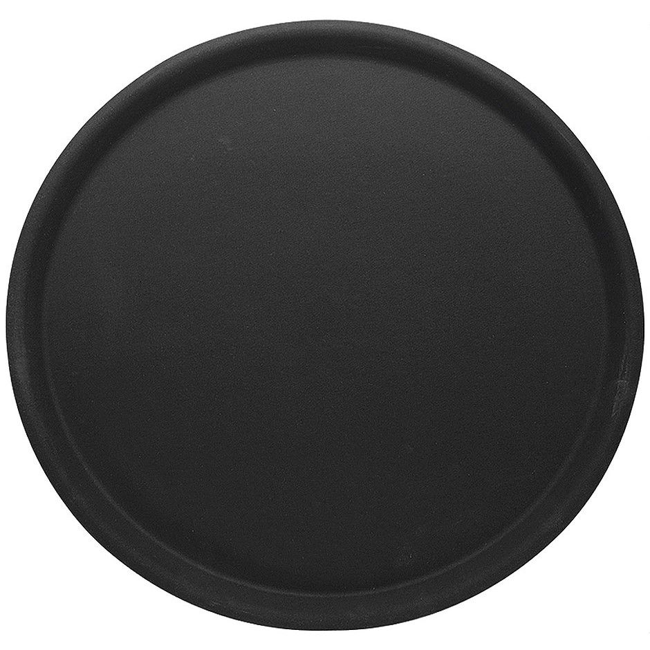 Contacto Tablett - Ø 320 mm, Schichtstoff schwarz