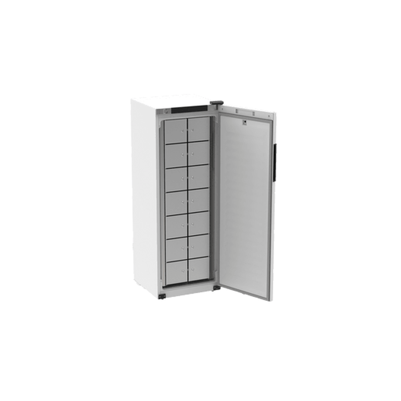 Rieber Gemeinschaftskühlschrank multipolar® 380 - 14 Fächer - Tür rechts