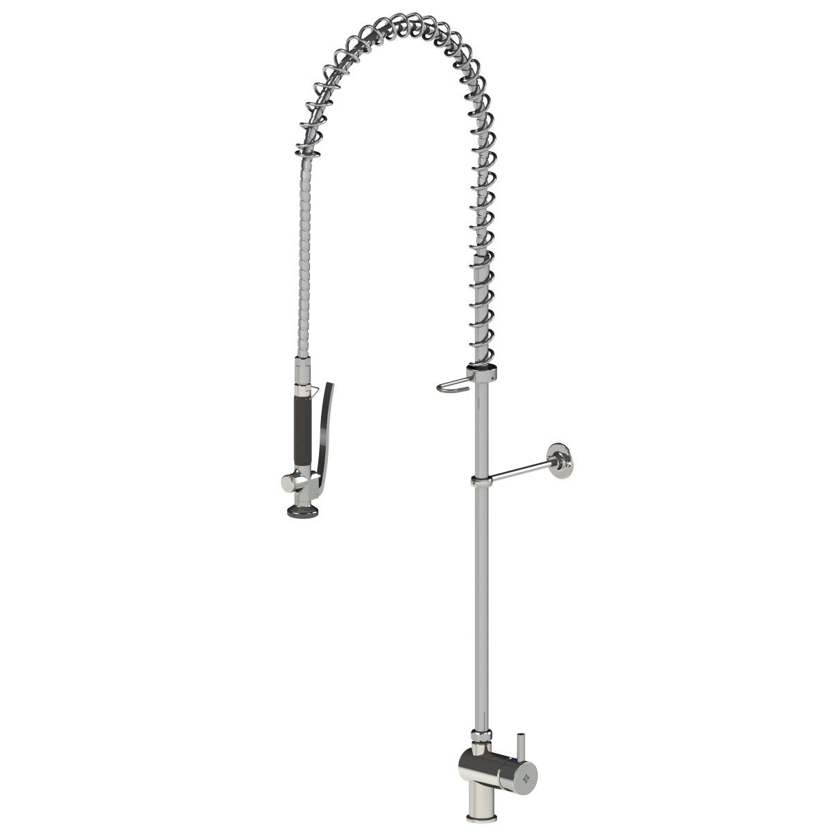 Echtermann CLASSIC CLEAN Einhebelmischbatterie - Schlauchlänge 1m