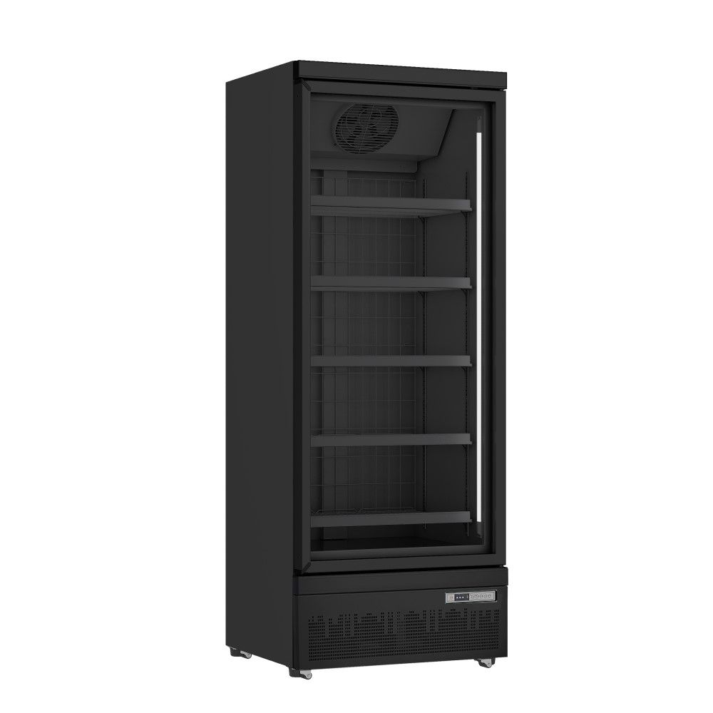 Saro Tiefkühlschrank GTK 560 PRO - Glastür schwarz