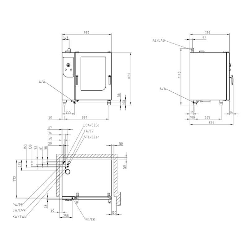 MKN Kombidämpfer FlexiCombi® Classic 10.1 - Elektro