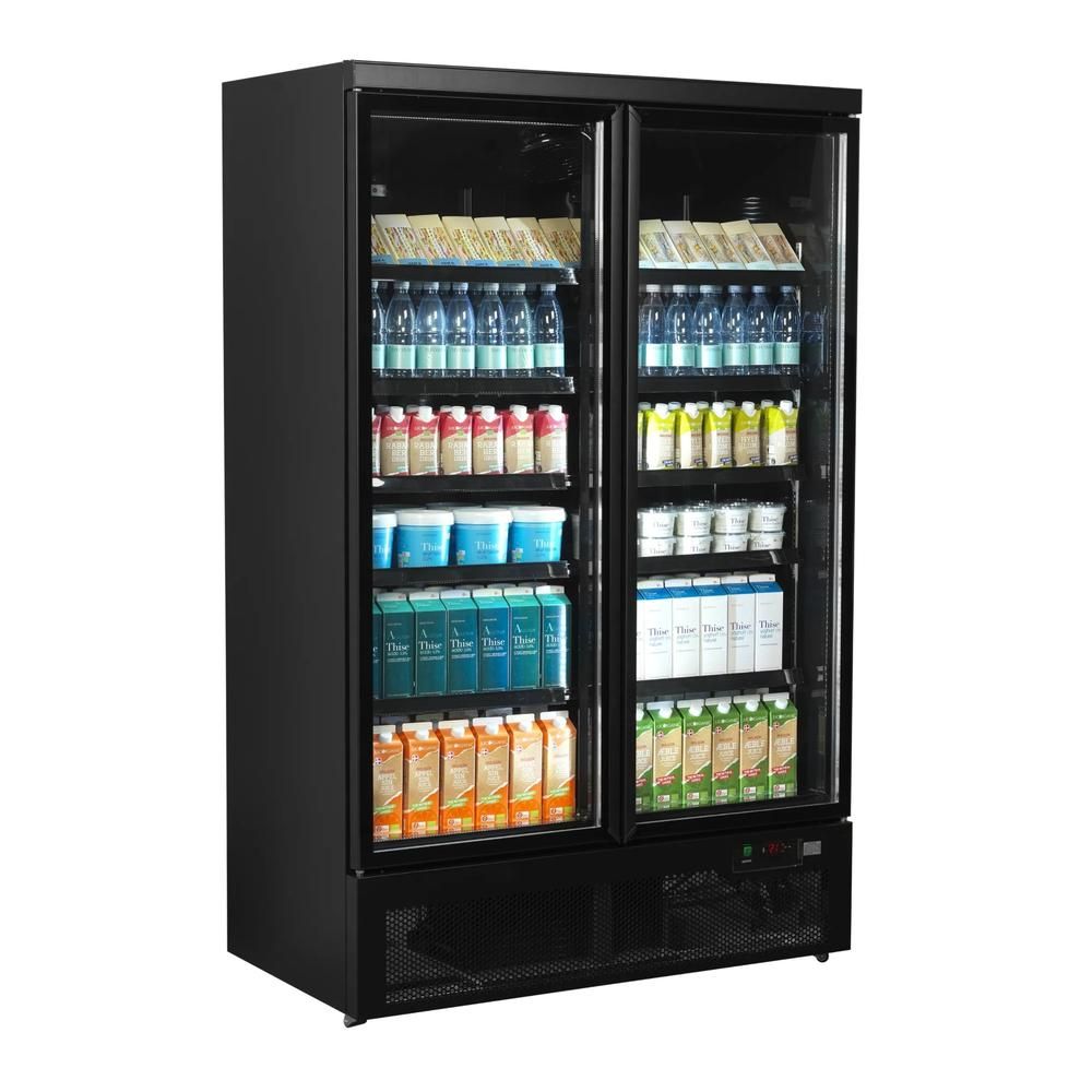 Nordcap Glastürkühlschrank ATOM MAXI 2T-BB