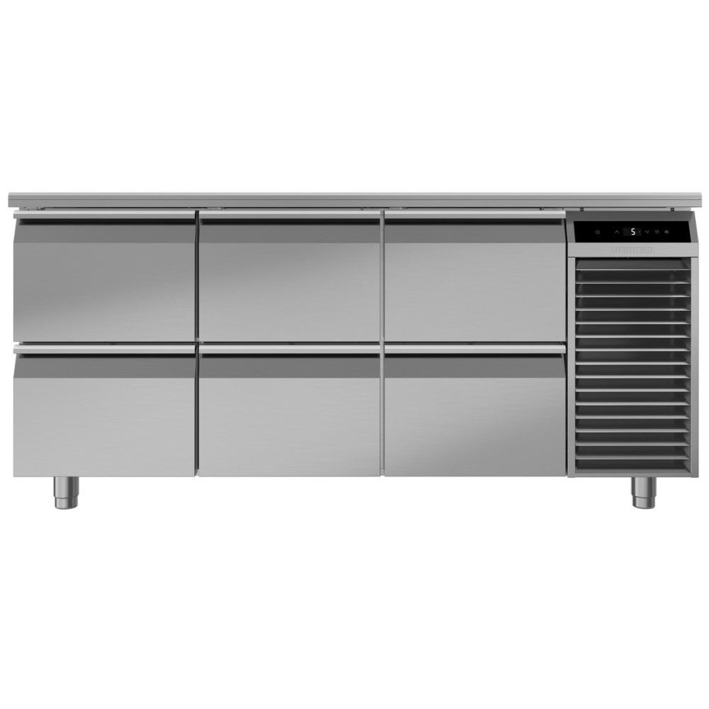 Liebherr Kühltisch FRTSvg 7532 mit 3x 2 Schubfächern 1/2 GN - mit Aufkantung