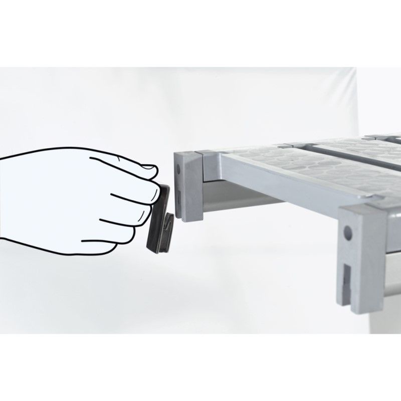 KBS Regaleinrichtung L-förmig für EVO80-06 und Multi100-06