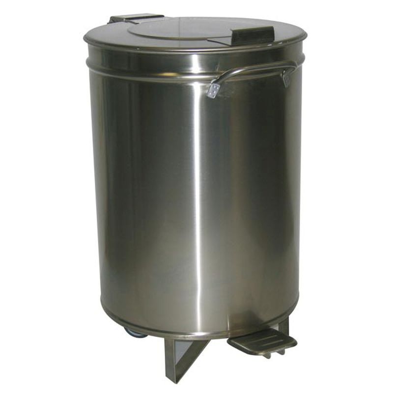 KBS Abfallbehälter mit Fußpedal, 50 Liter
