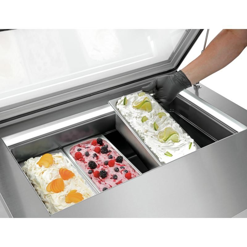Bartscher Eisvitrine 4x6,5L-F
