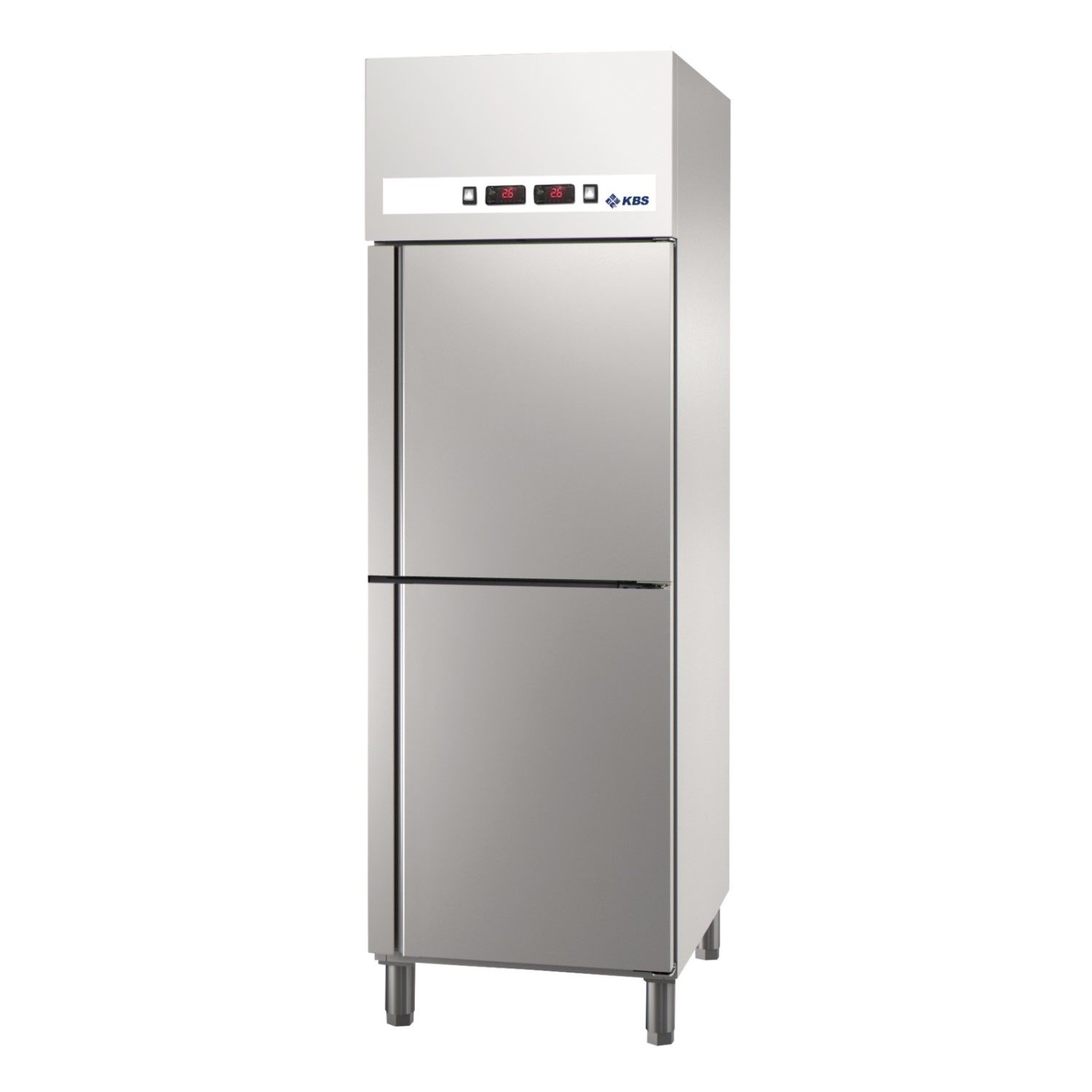 KBS Ready KU 707 K-TK Edelstahl Kühl-Gefrierkombination
