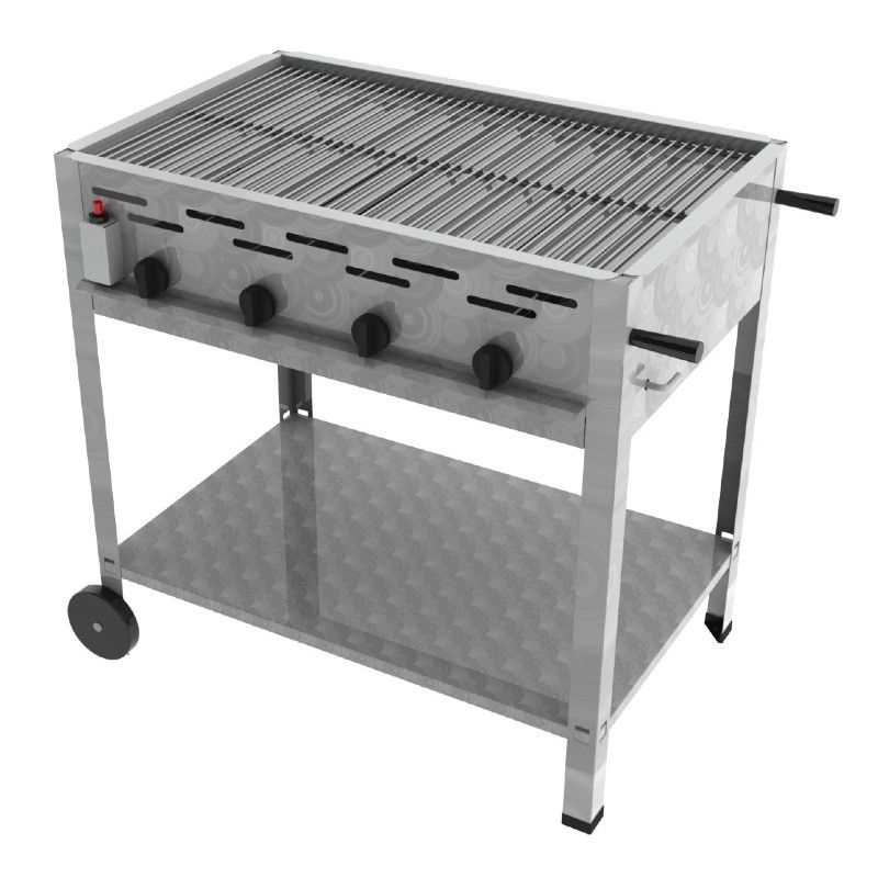 ChattenGlut 4er Gas Standgrill