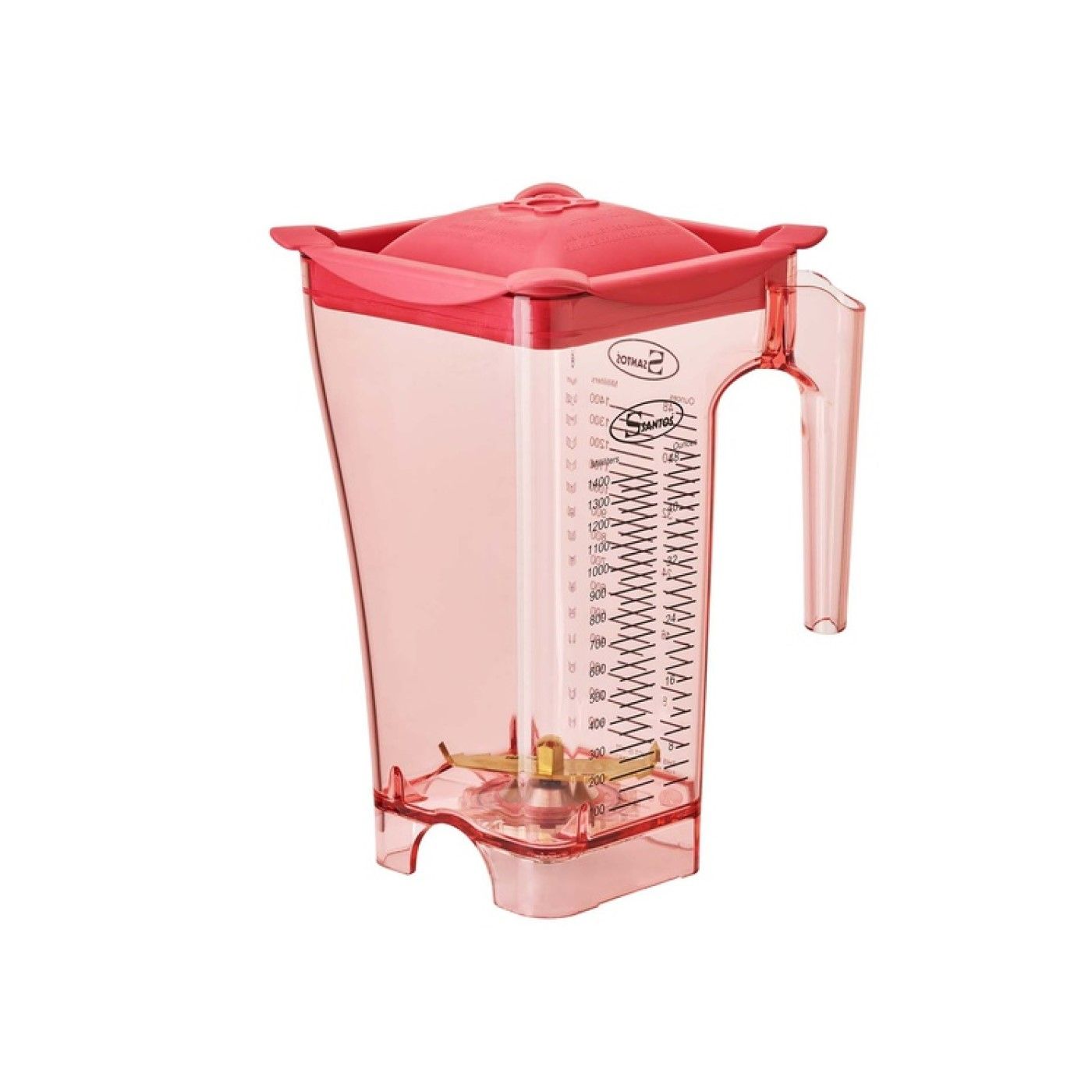 Santos Mixbehälter rot für Brushless Blender 62