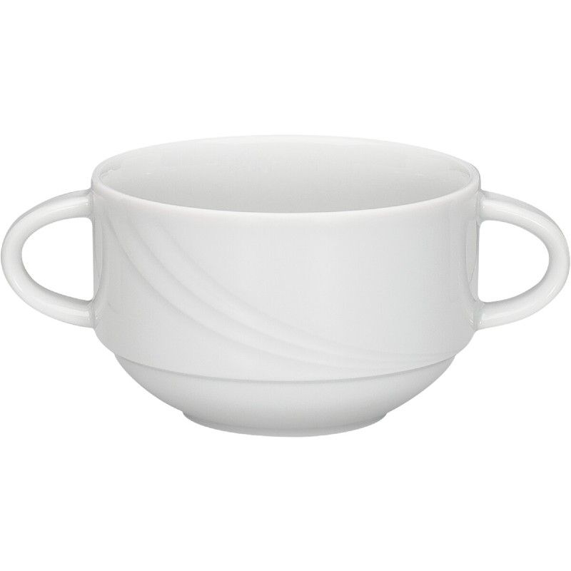 Schönwald Suppenobertasse stapelbar Relief 0,28 l - Serie Donna
