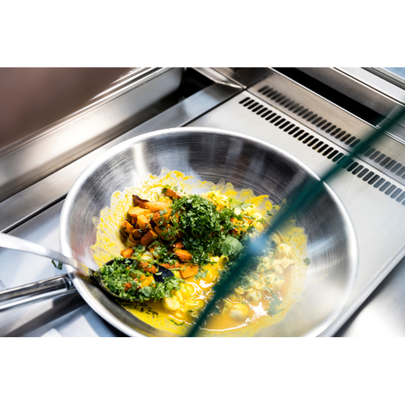 Rieber Wok-Pfanne 8,5L Boden flach - varithek®