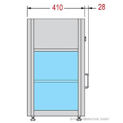 KBS Tischkühlvitrine Linus 150