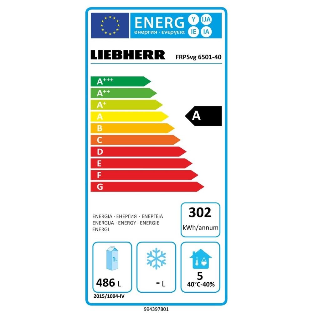 Liebherr Kühlschrank FRPSvg 6501-40 Performance