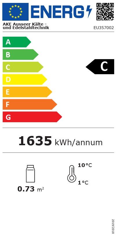 Nordcap Einbaukühlvitrine Gastro GR-145-53-E R290