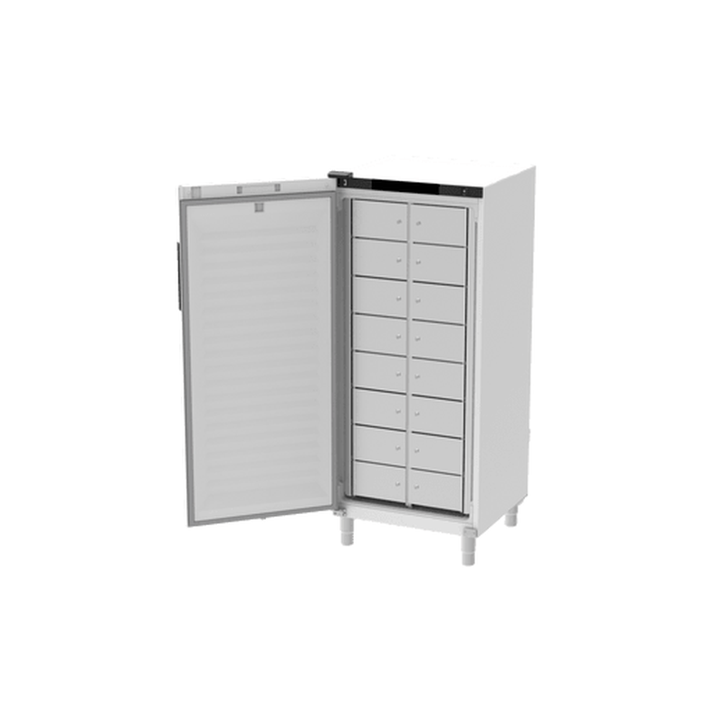 Rieber Gemeinschaftskühlschrank multipolar® 481 - 16 Fächer - Tür links