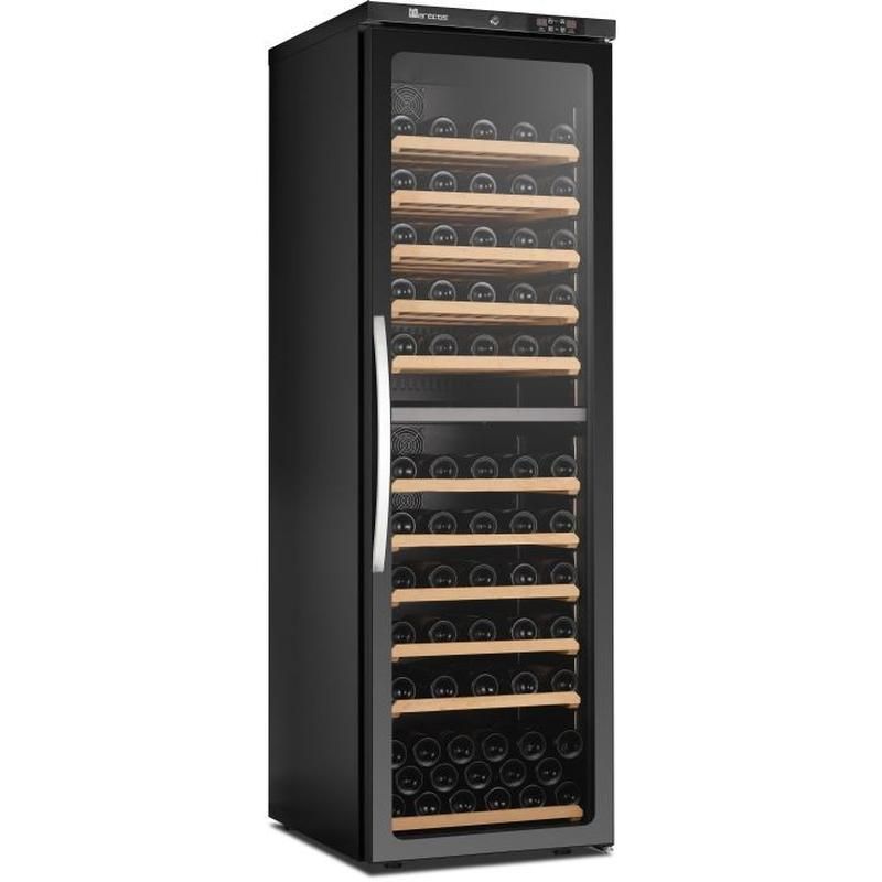 Saro 2-Zonen Weinkühlschrank mit Glastür, Modell CV 450 PV 2T