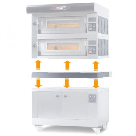 Pizzaofen Grundplatte Base P80E