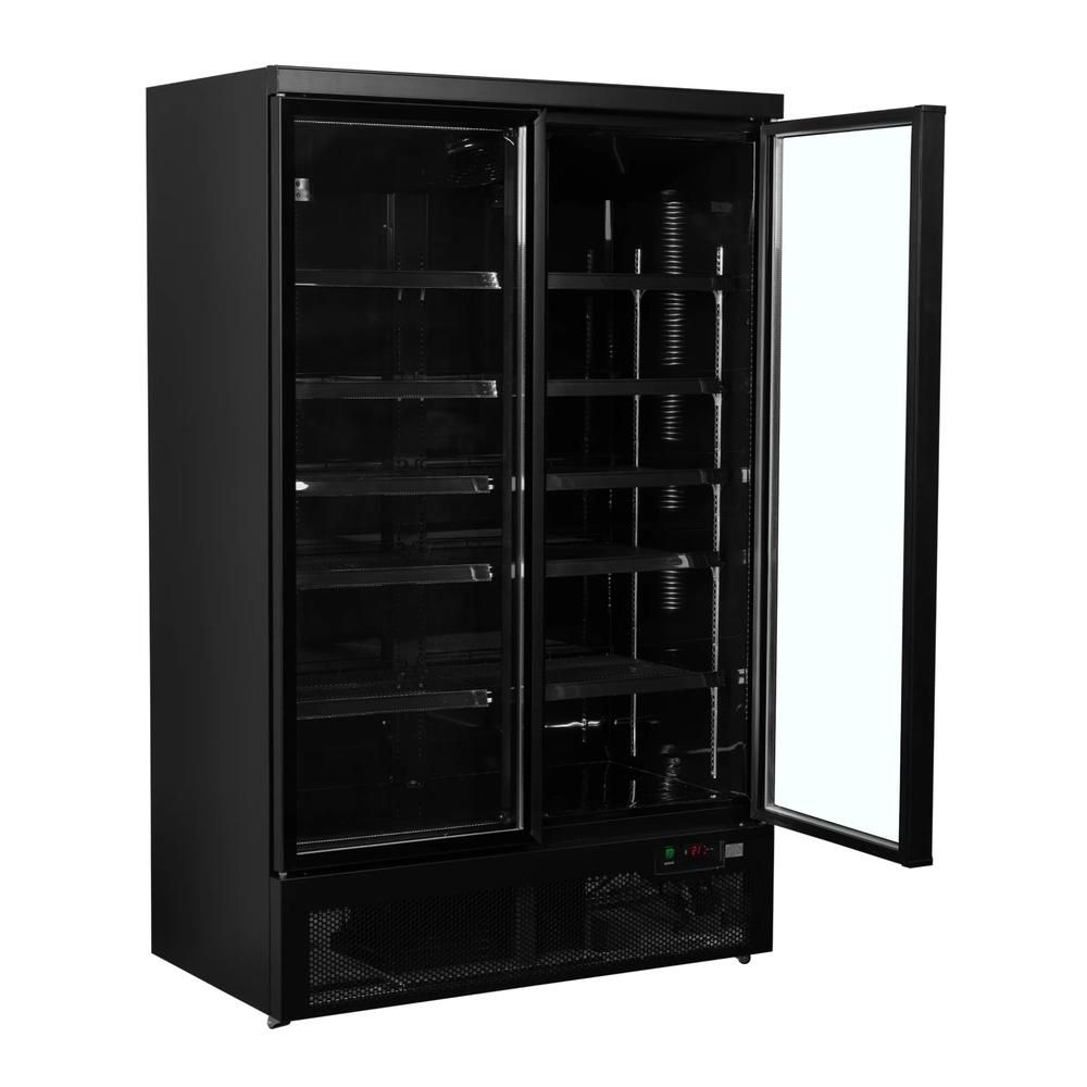 Nordcap Glastürkühlschrank ATOM MAXI 2T-BB