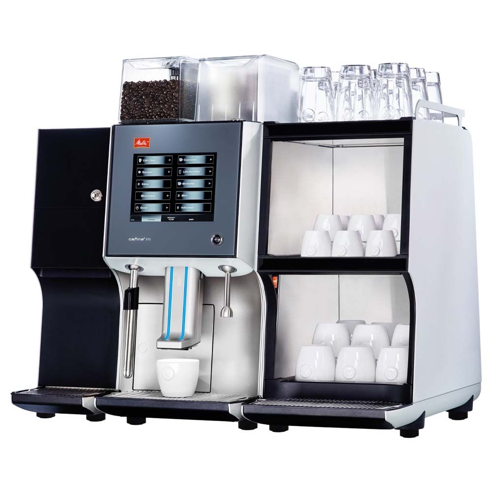 Melitta Kaffeevollautomat Cafina XT5 mit 2. Mühle und Milchsystem S1