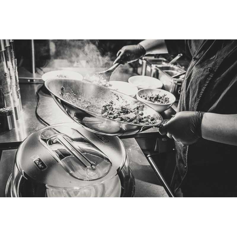 Rieber Wok-Pfanne 8,5L Boden flach - varithek®