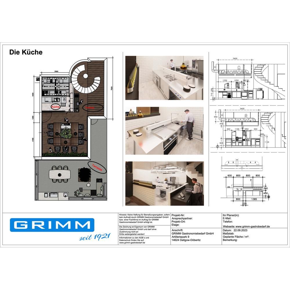 GRIMM Küchenplanung - 2D Visualisierung
