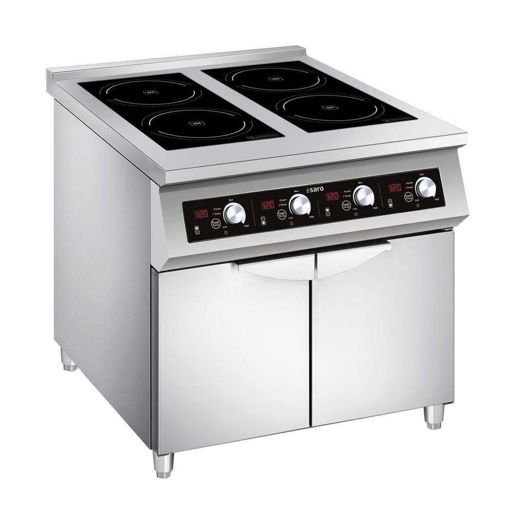 Saro Induktionsherd mit 4 Feldern, Modell MANHATTAN