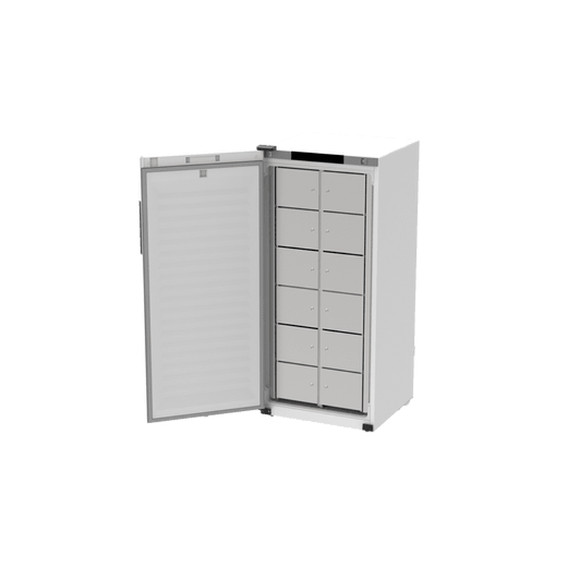 Rieber Gemeinschaftskühlschrank multipolar® 481 - 12 Fächer - Tür links