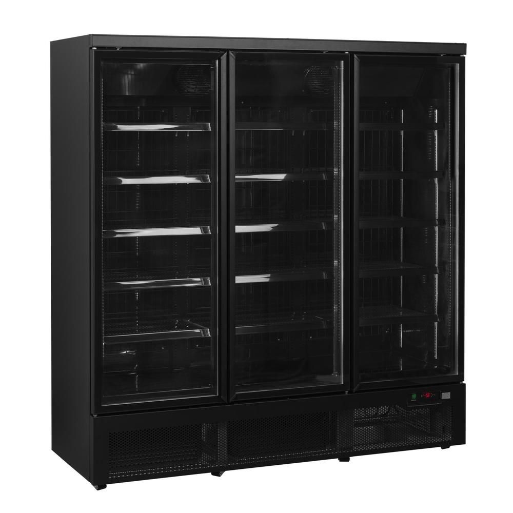 Nordcap Glastürtiefkühlschrank ATOM MAXI 3T-BB