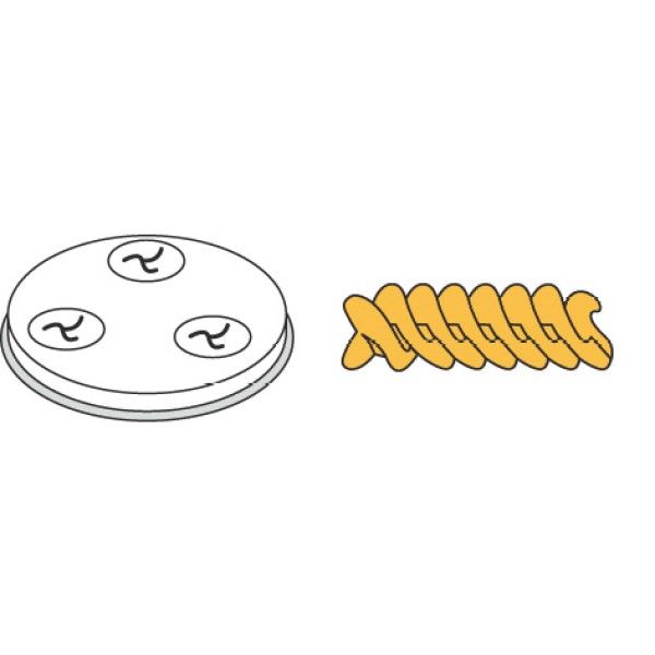 Neumärker Pasta-Scheibe Ø 57 mm Fusilli für MPF 2,5 und MPF 4