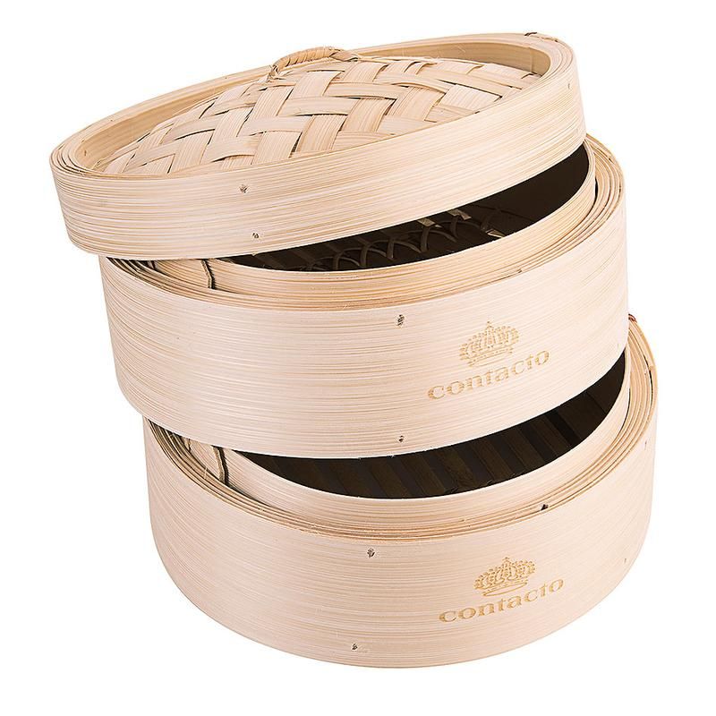 Contacto Dampfgarkorb, doppelt - ∅ 20 cm