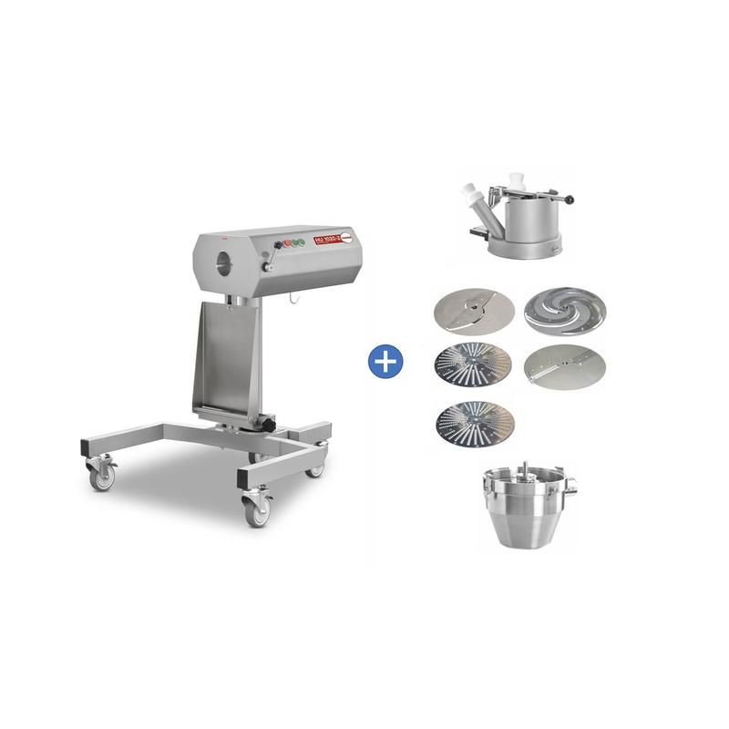 FEUMA Universalküchenmaschine HU 1020-2 mit Gemüseschneiderausstattung