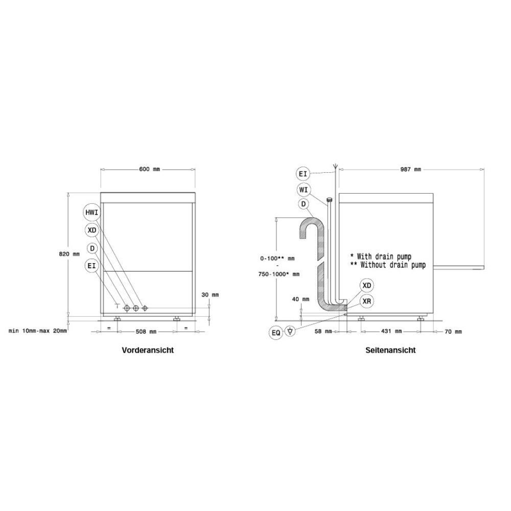 Zanussi Geschirrspülmaschine ZLAI3G