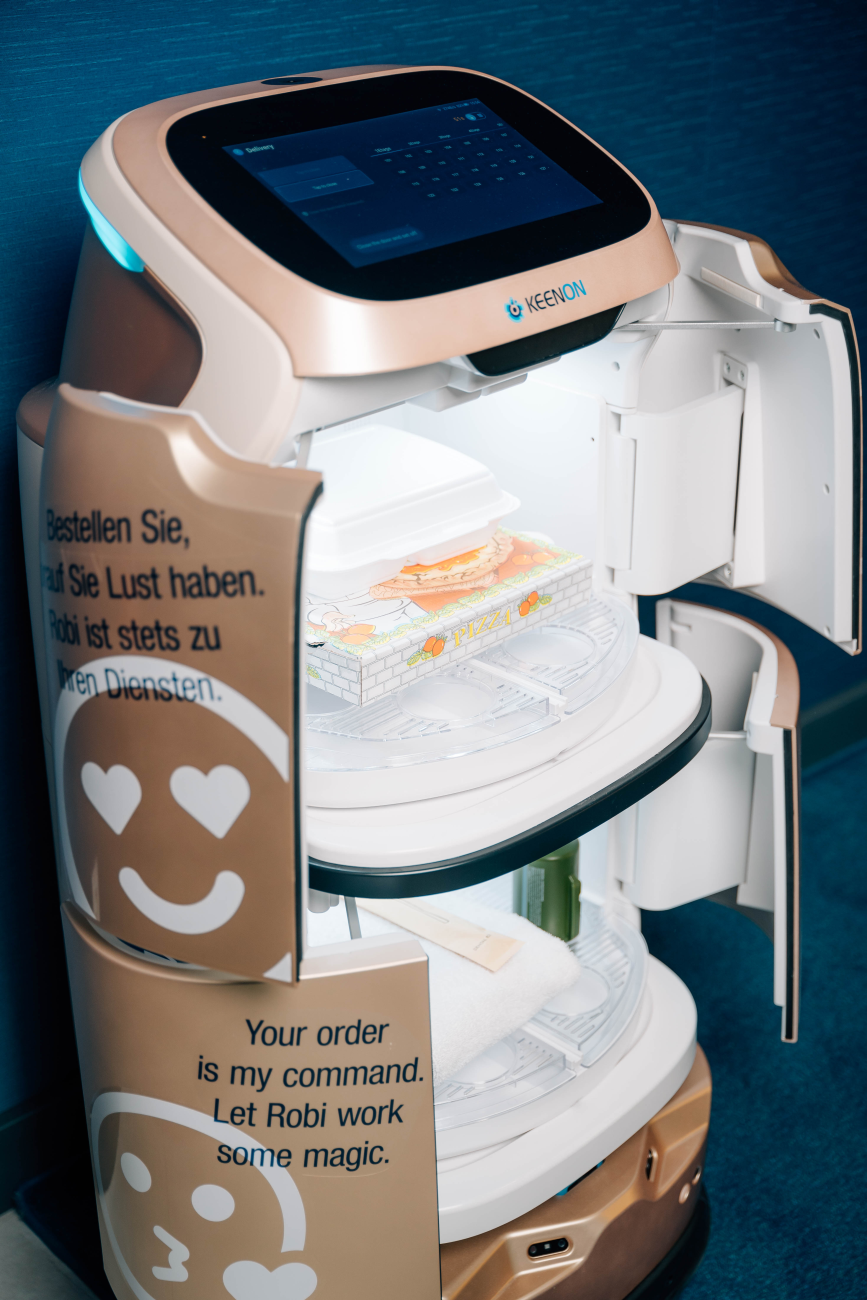 Keenon Butlerbot W3 Smarter Multifunktions-Serviceroboter