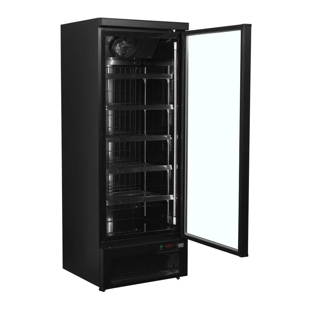 Nordcap Glastürtiefkühlschrank ATOM MAXI 1T-BB