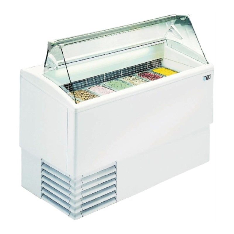 Nordcap COOL-Line Eisvitrine ISETTA 4 TP STD