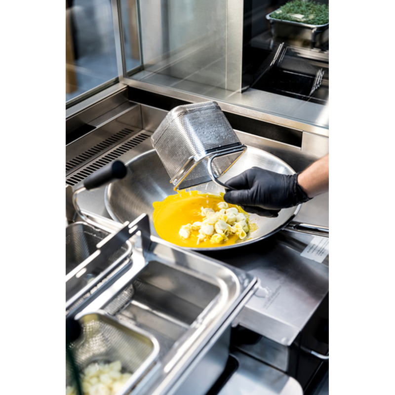 Rieber Wok-Pfanne 8,5L Boden flach - varithek®