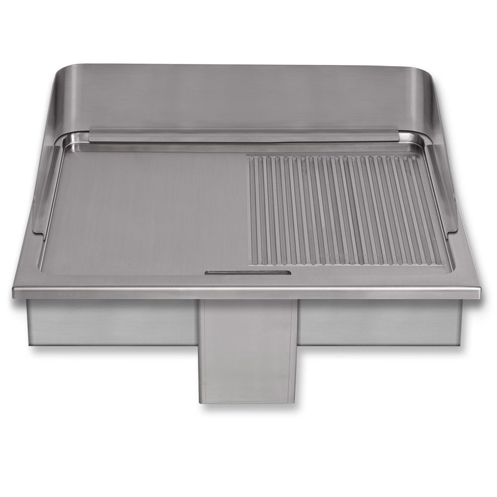 Berner Griddleplatte BGIH60 glatt/gerillt - Induktion