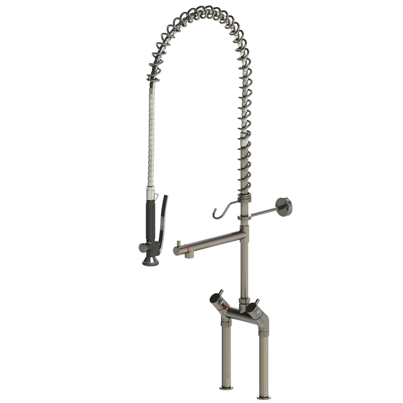 Echtermann CLASSIC CLEAN Zweigriffmischbatterie mit Schwenkauslauf